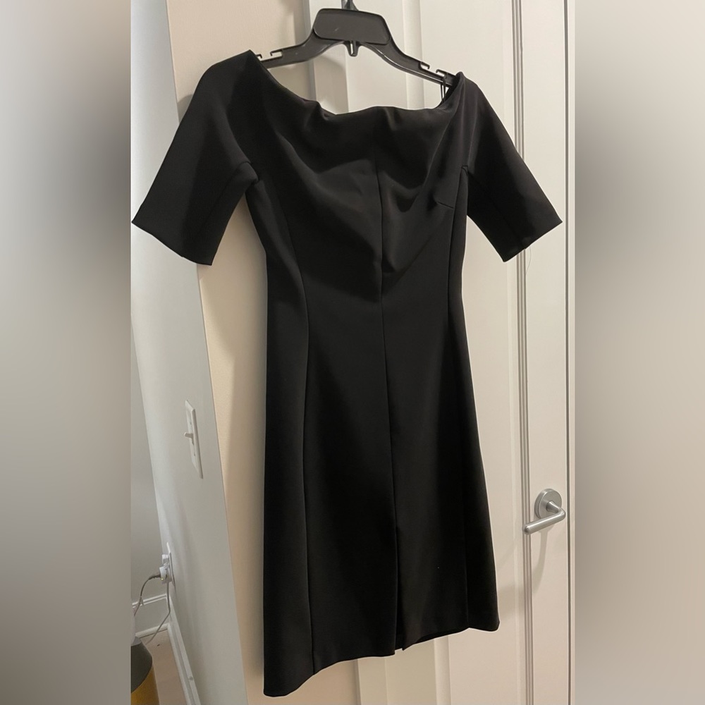 Off The Shoulder Short Sleeve Basic Dress